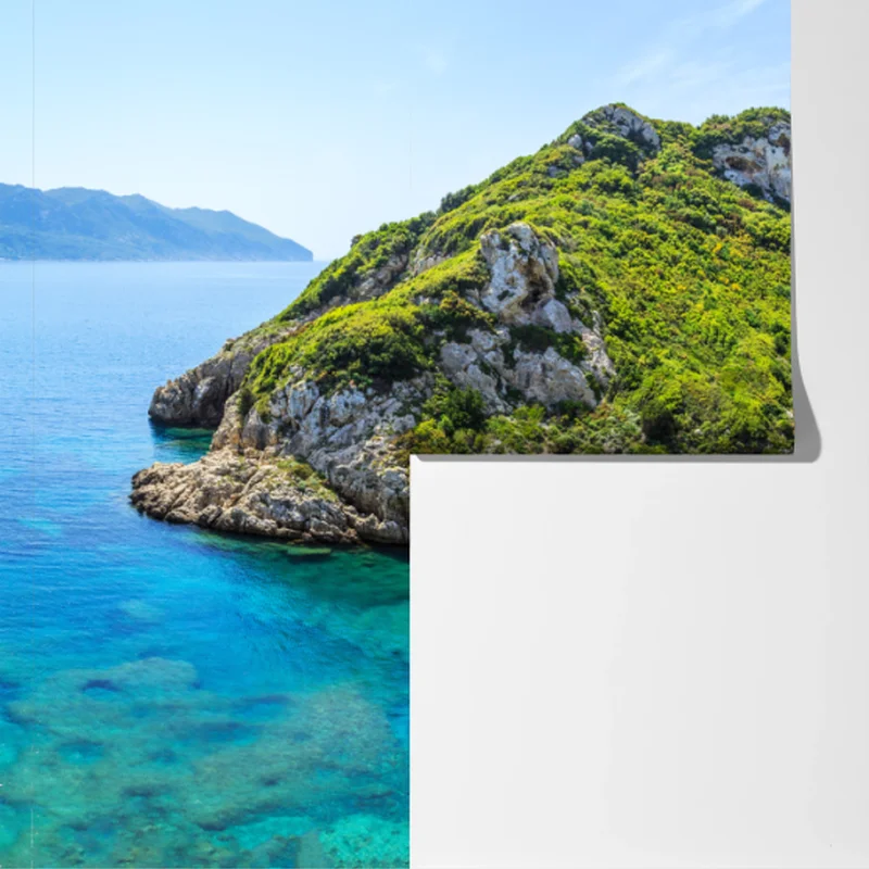 Fototapete türkisbucht auf einer insel Fototapete türkisbucht auf einer insel