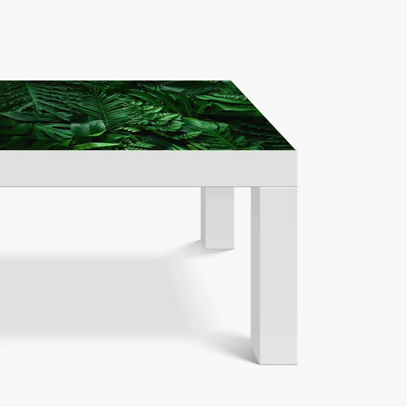 Tischaufkleber und Schreibtischaufkleber üppige tropische blätter Tischaufkleber und Schreibtischaufkleber üppige tropische blätter