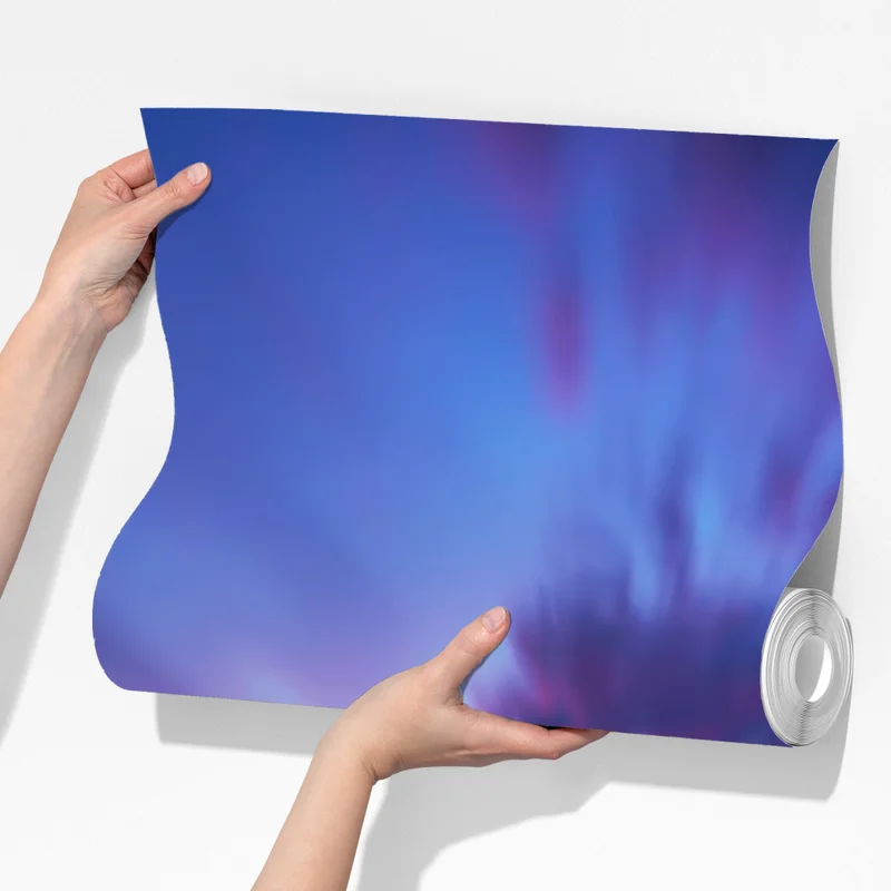 Fototapete sonnenuntergang über ruhigem see mit hölzernem steg Fototapete sonnenuntergang über ruhigem see mit hölzernem steg