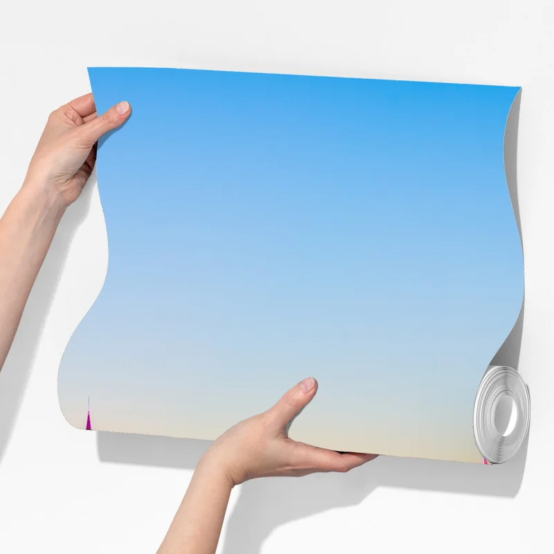 Fototapeta panorama Mobile o zachodzie słońca Fototapeta panorama Mobile o zachodzie słońca