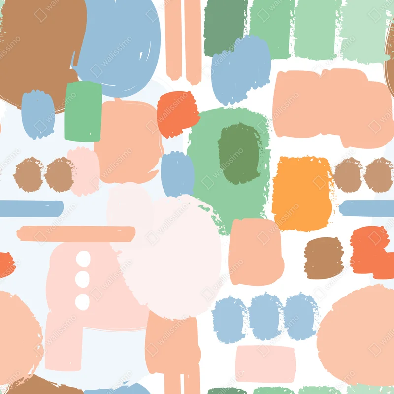 Poster pastell pinselstrich muster Poster pastell pinselstrich muster