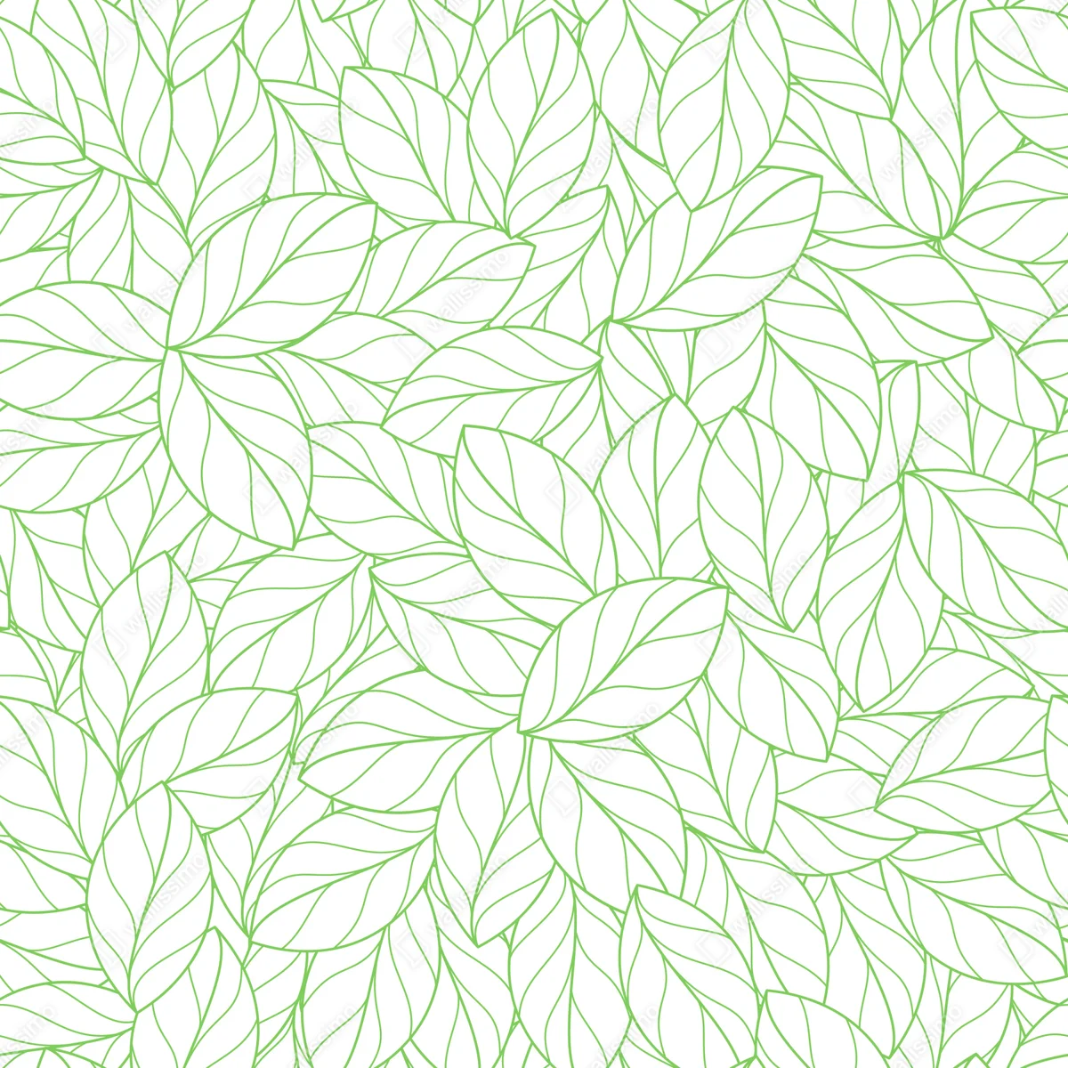 Schrankaufkleber grünes blattmuster Schrankaufkleber grünes blattmuster