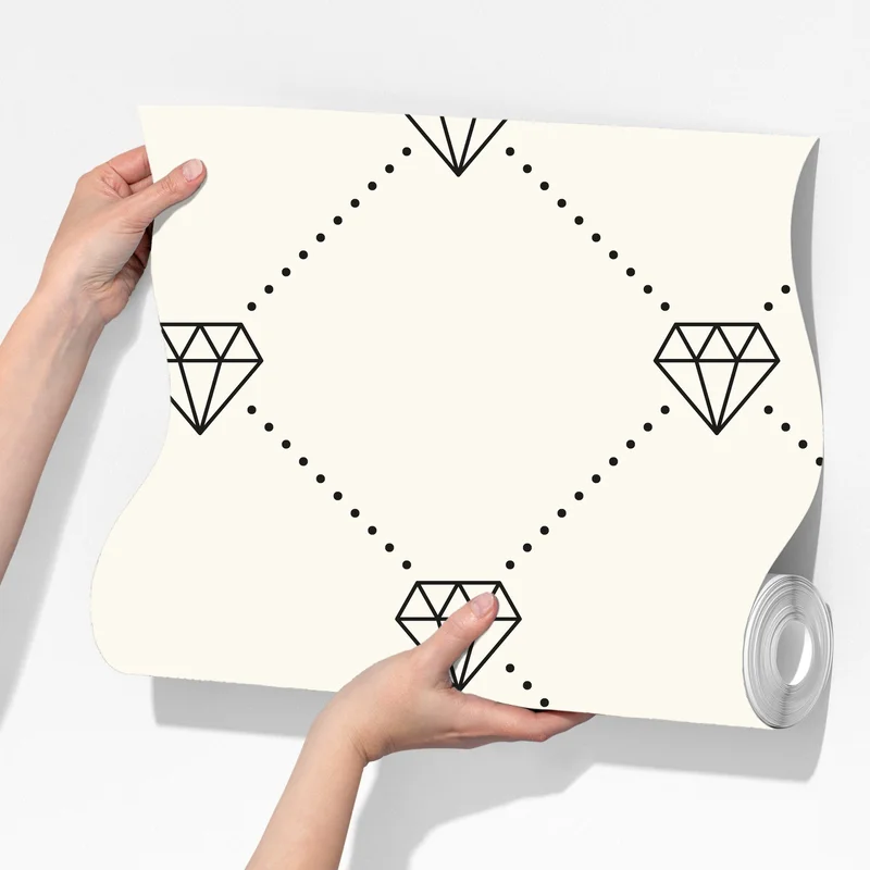 Fototapete diamentgittermuster auf beigem hintergrund Fototapete diamentgittermuster auf beigem hintergrund