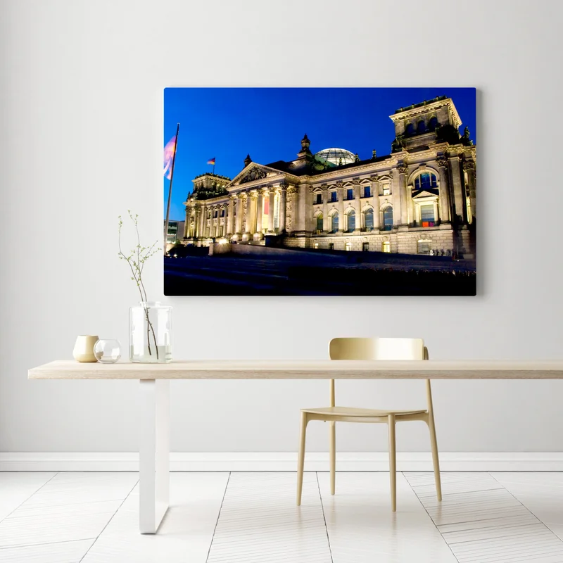 Leinwandbild berlin reichstag nacht • Leinwandbilder bei Wallnifity® Leinwandbild berlin reichstag nacht • Leinwandbilder bei Wallnifity®