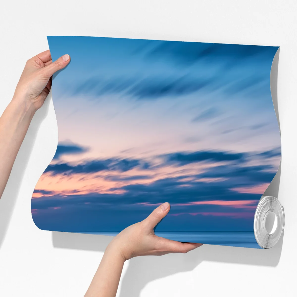 Fototapeta dryfujące drewno o zmierzchu na spokojnej plaży Fototapeta dryfujące drewno o zmierzchu na spokojnej plaży