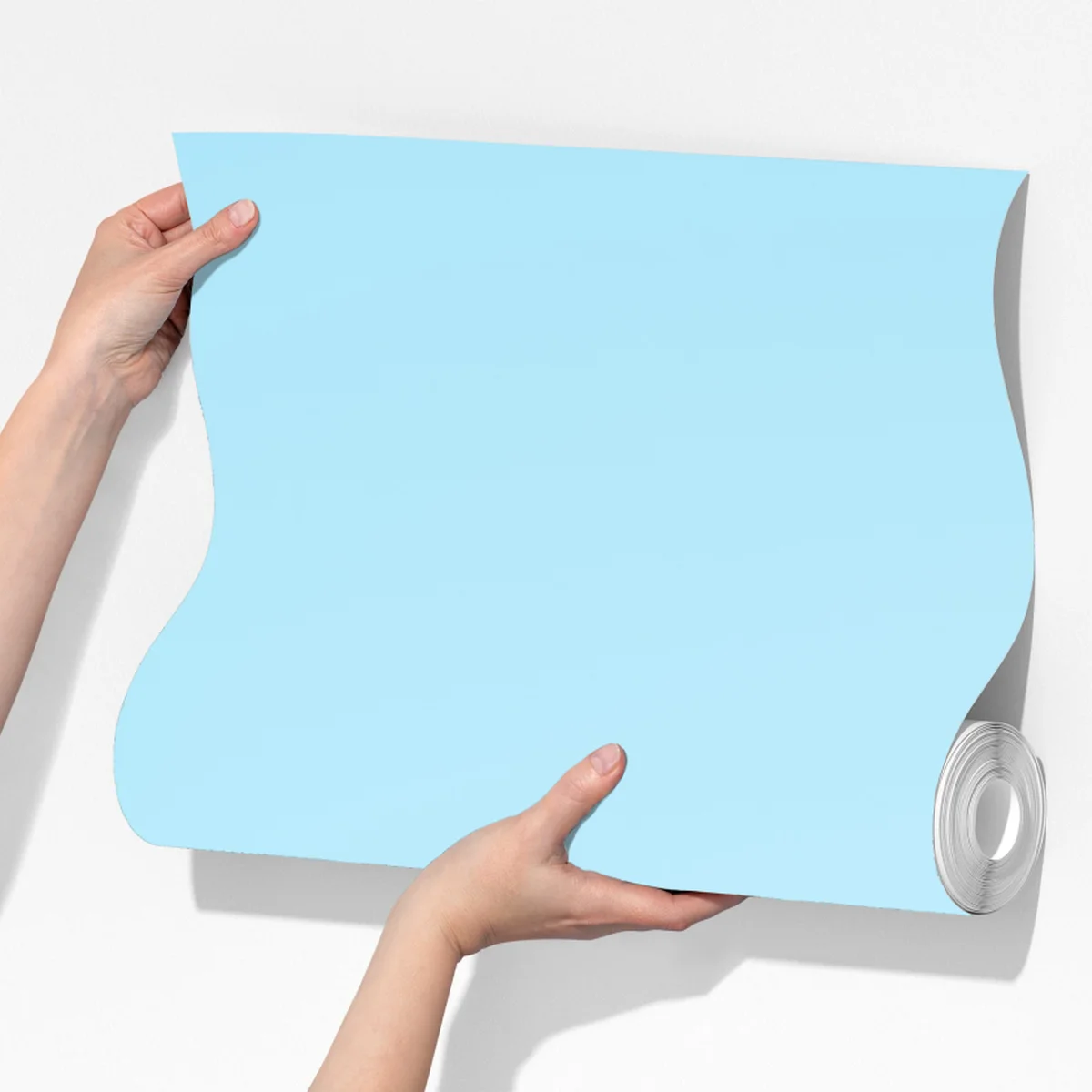 Fototapete eisiger türkissee mit bergreflexion Fototapete eisiger türkissee mit bergreflexion