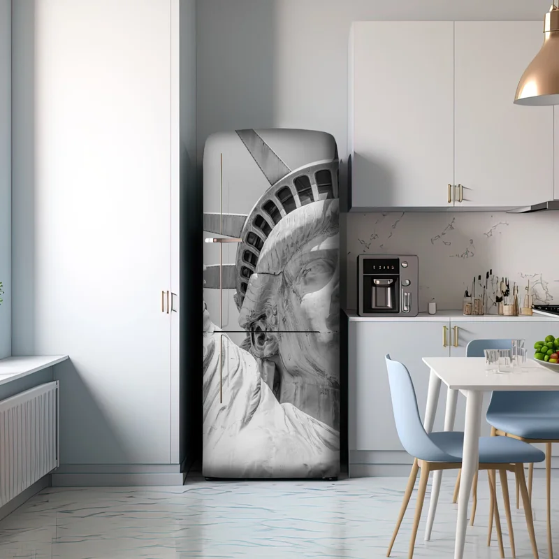 Kühlschrankaufkleber Freiheitsstatue nahaufnahme Kühlschrankaufkleber Freiheitsstatue nahaufnahme
