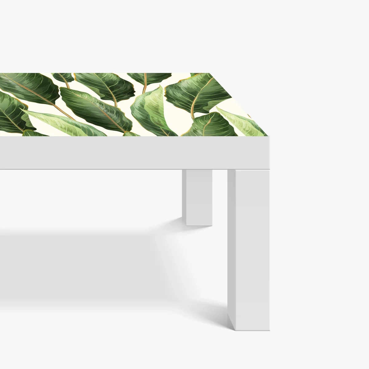 Tischaufkleber und Schreibtischaufkleber tropisches bananenblattmuster Tischaufkleber und Schreibtischaufkleber tropisches bananenblattmuster