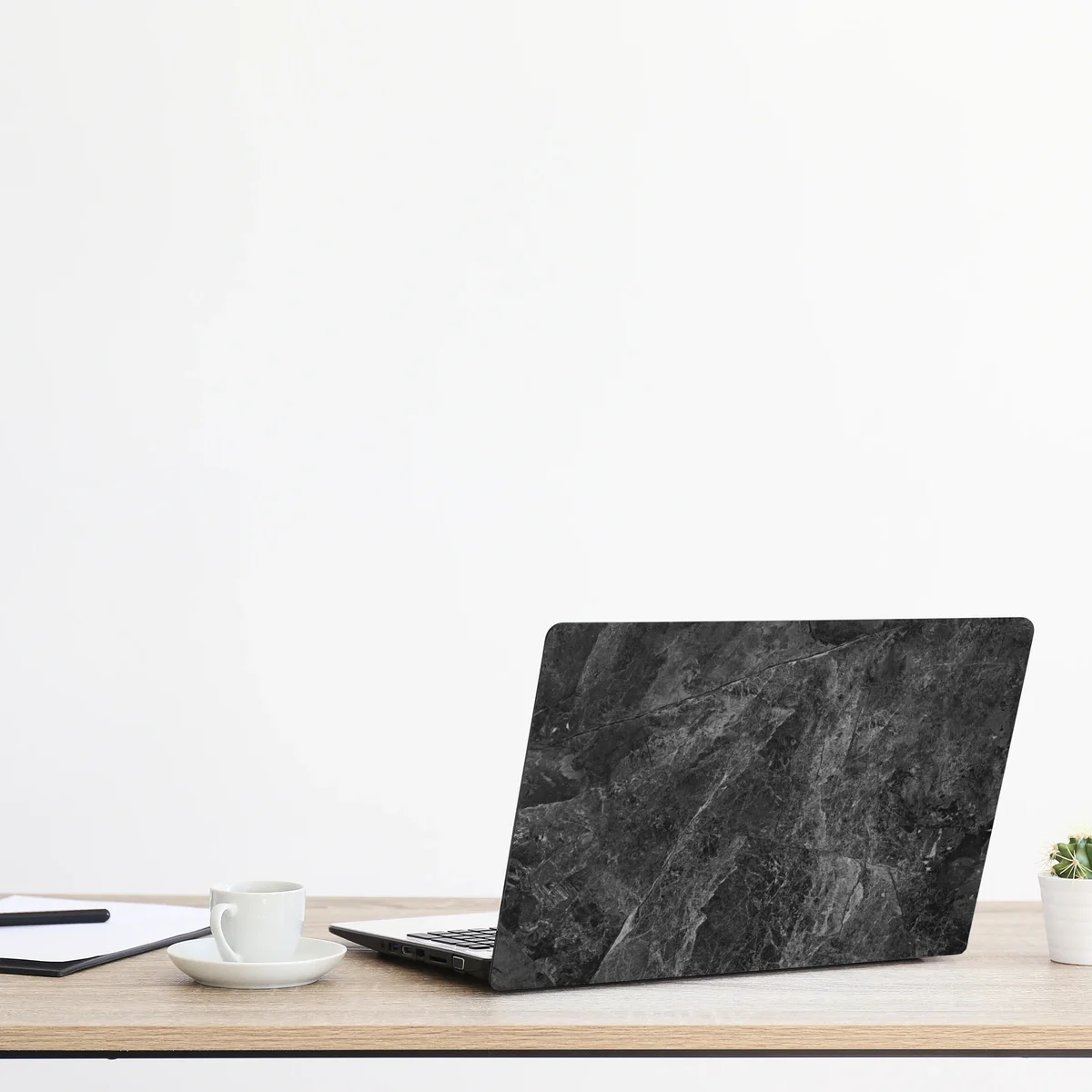 Laptop-Aufkleber dunkle marmortextur Laptop-Aufkleber dunkle marmortextur