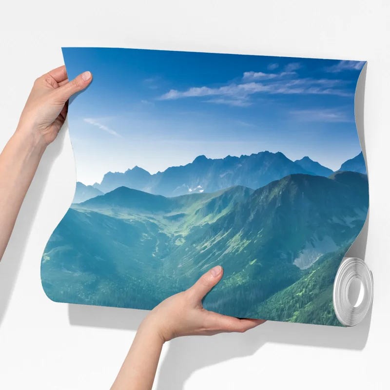 Fototapeta ścieżka w Tatrach o wschodzie słońca Fototapeta ścieżka w Tatrach o wschodzie słońca