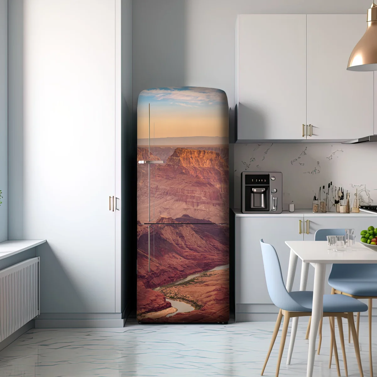 Kühlschrankaufkleber Grand Canyon sonnenuntergang panorama Kühlschrankaufkleber Grand Canyon sonnenuntergang panorama