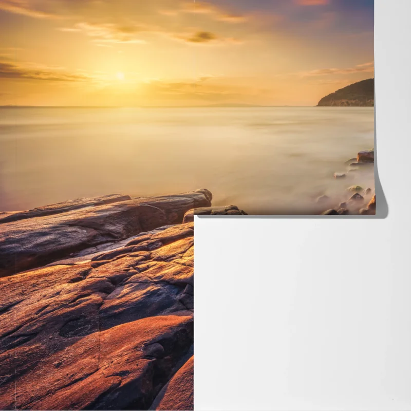 Fototapete sonnenuntergang an Cala Violina, Toskana Fototapete sonnenuntergang an Cala Violina, Toskana