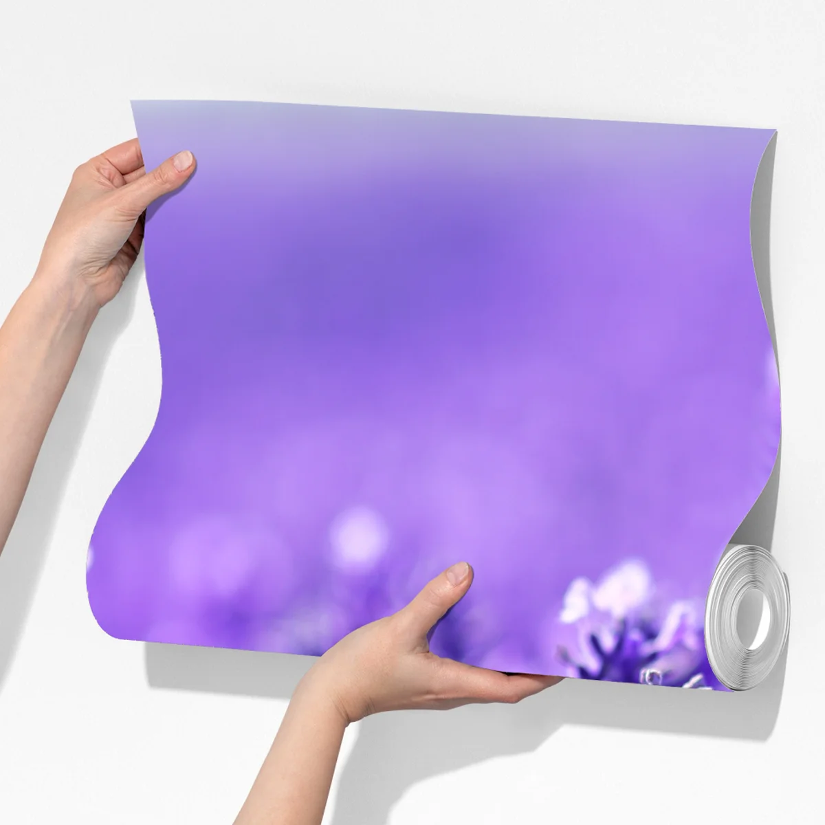 Fototapeta zbliżenie pola lawendy Fototapeta zbliżenie pola lawendy