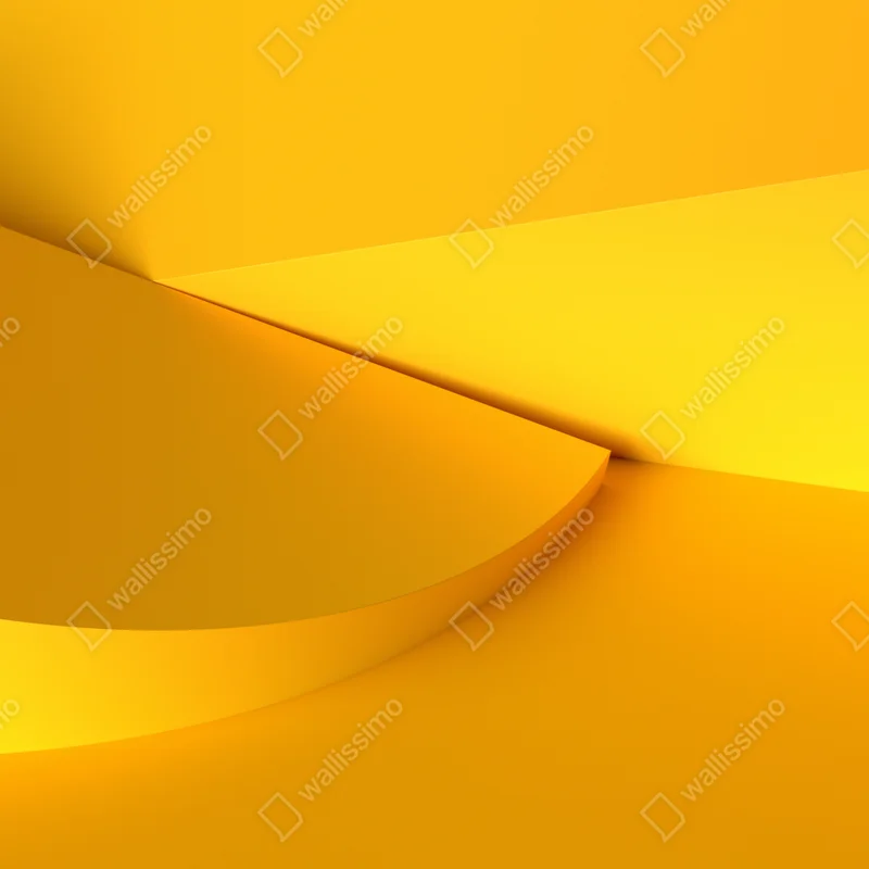 Fototapete gelbe geometrische abstraktion 3d Fototapete gelbe geometrische abstraktion 3d