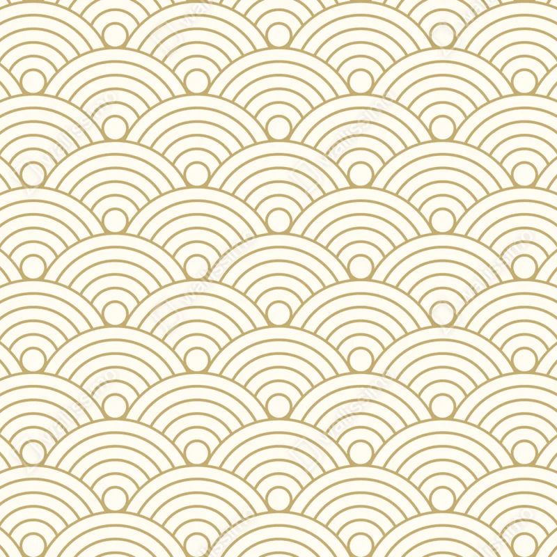 Tischaufkleber und Schreibtischaufkleber goldenes seigaiha wellenmuster Tischaufkleber und Schreibtischaufkleber goldenes seigaiha wellenmuster