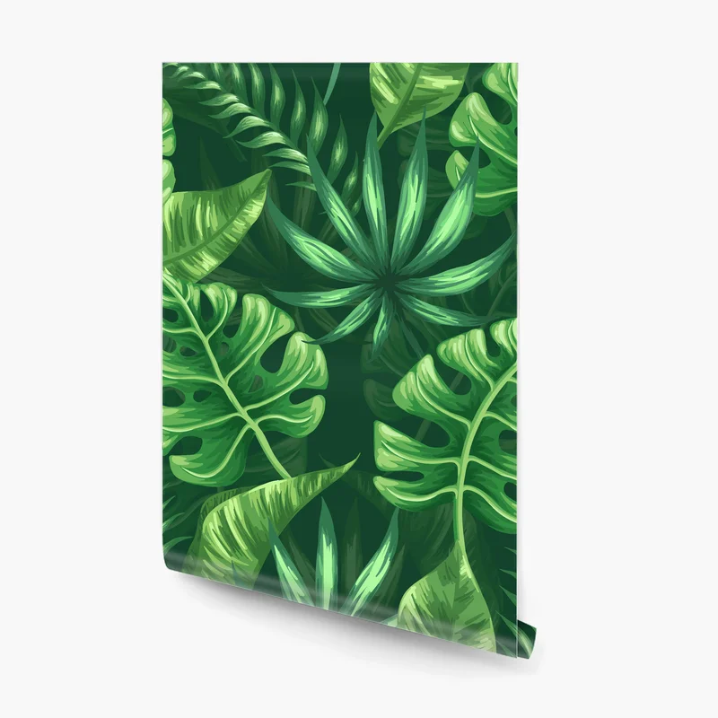 Fototapete tropisches monstera blattmuster Fototapete tropisches monstera blattmuster