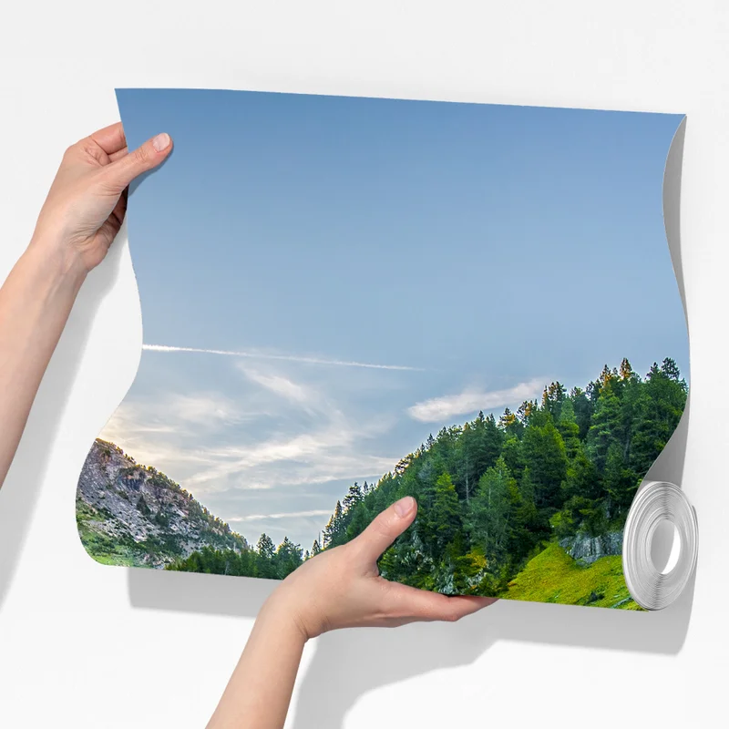 Fototapeta słoneczna dolina w Posets y Maladeta, Pireneje Fototapeta słoneczna dolina w Posets y Maladeta, Pireneje