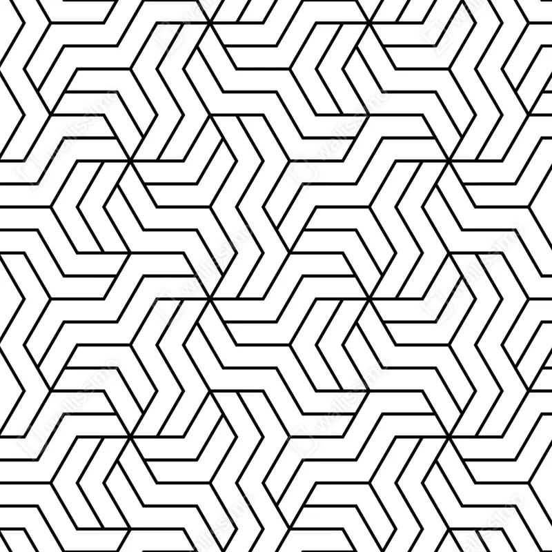 Poster schwarzweißes geometrisches muster • Poster bei Wallnifity® Poster schwarzweißes geometrisches muster • Poster bei Wallnifity®