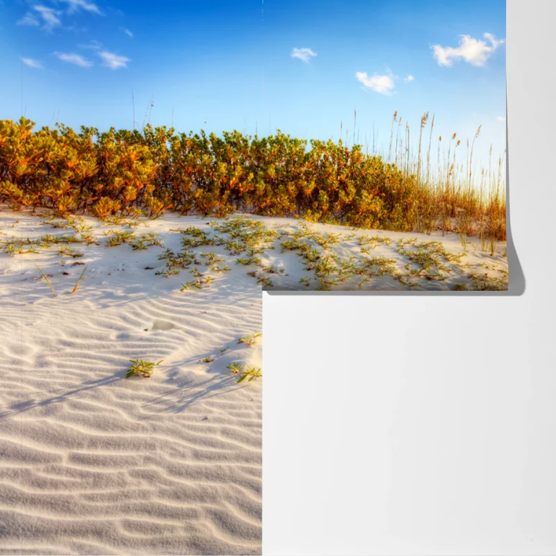 Fototapeta zachód słońca nad wydmami Grace Bay Fototapeta zachód słońca nad wydmami Grace Bay