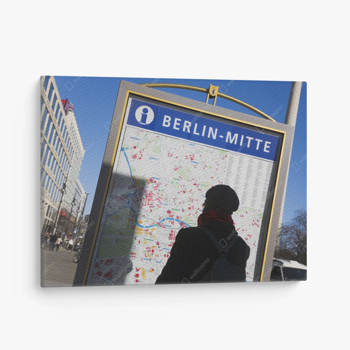 Leinwandbild Berlin-mitte • Leinwandbilder bei Wallnifity® Leinwandbild Berlin-mitte • Leinwandbilder bei Wallnifity®