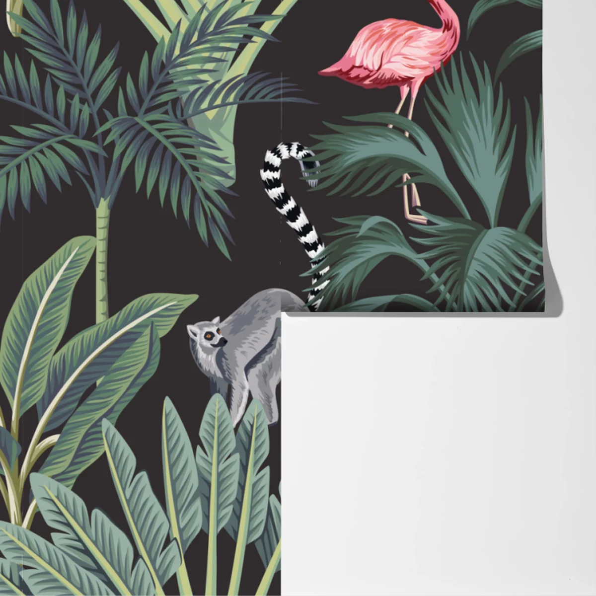 Fototapeta tropikalna dżungla z dziką przyrodą Fototapeta tropikalna dżungla z dziką przyrodą