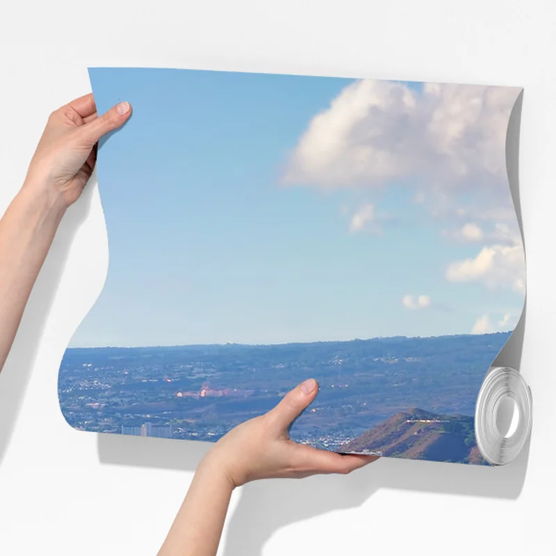 Fototapeta panoramiczny widok na nadmorskie miasto Fototapeta panoramiczny widok na nadmorskie miasto