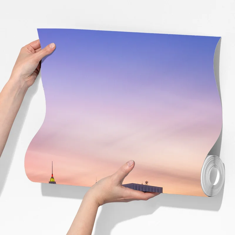 Fototapeta panorama Nowego Jorku o zachodzie słońca Fototapeta panorama Nowego Jorku o zachodzie słońca