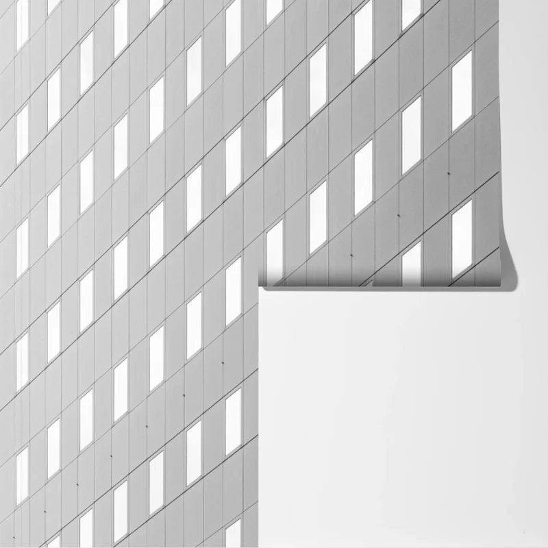 Fototapete minimalistische fassadenstruktur mit geometrischem muster Fototapete minimalistische fassadenstruktur mit geometrischem muster