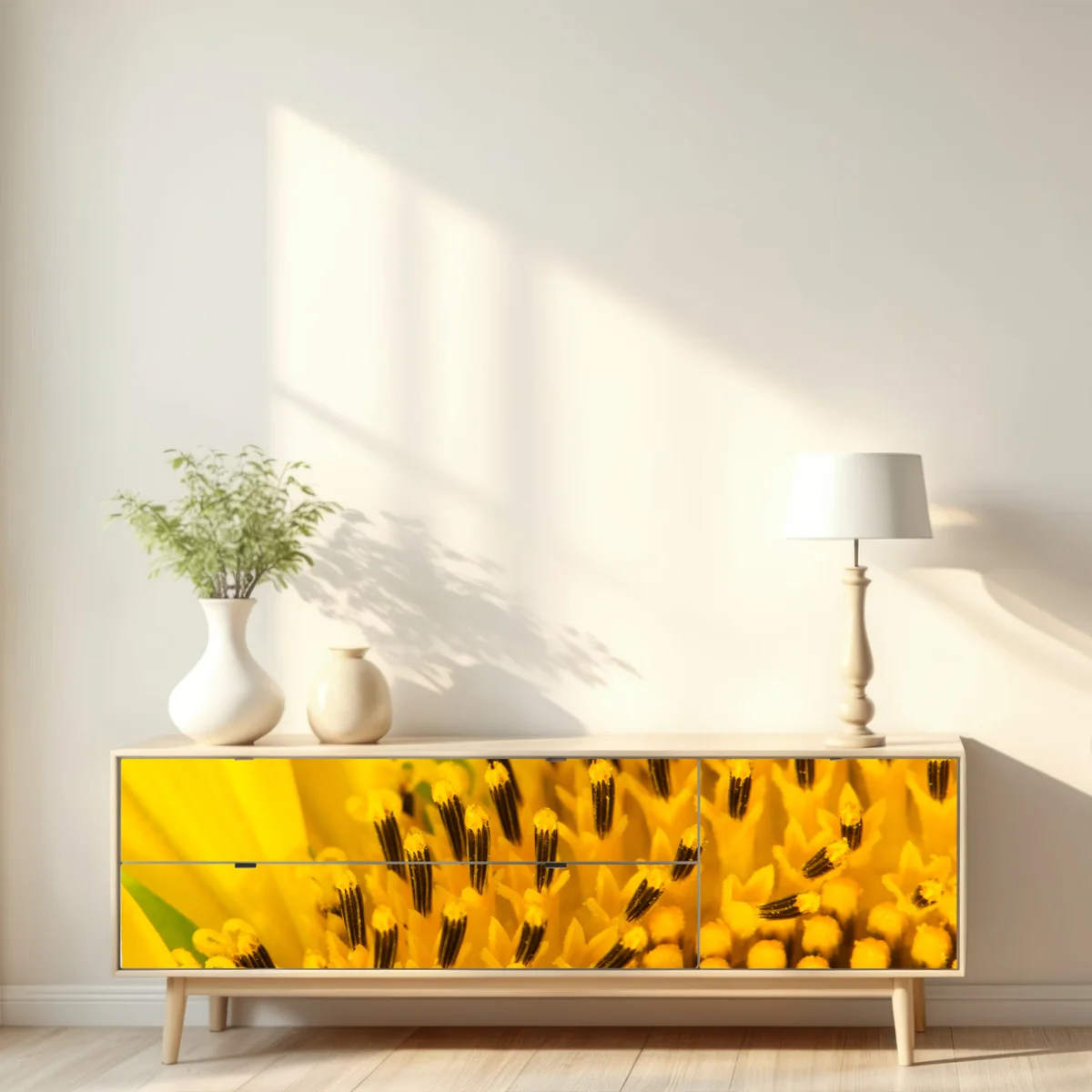 Repositionierbarer Aufkleber goldene sonnenblume nahaufnahme Repositionierbarer Aufkleber goldene sonnenblume nahaufnahme