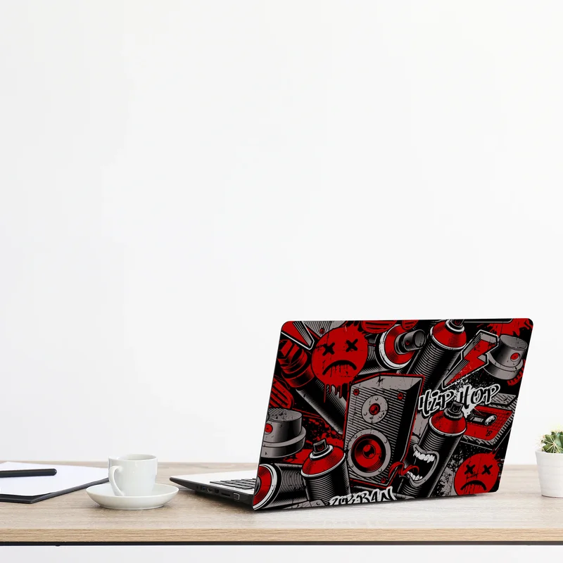 Naklejka na laptopa miejskie graffiti hip hop