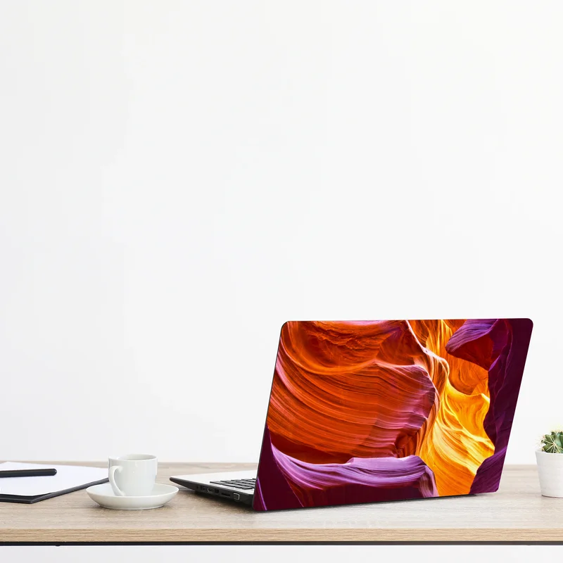 Naklejka na laptopa słoneczny kanion piaskowcowy Naklejka na laptopa słoneczny kanion piaskowcowy