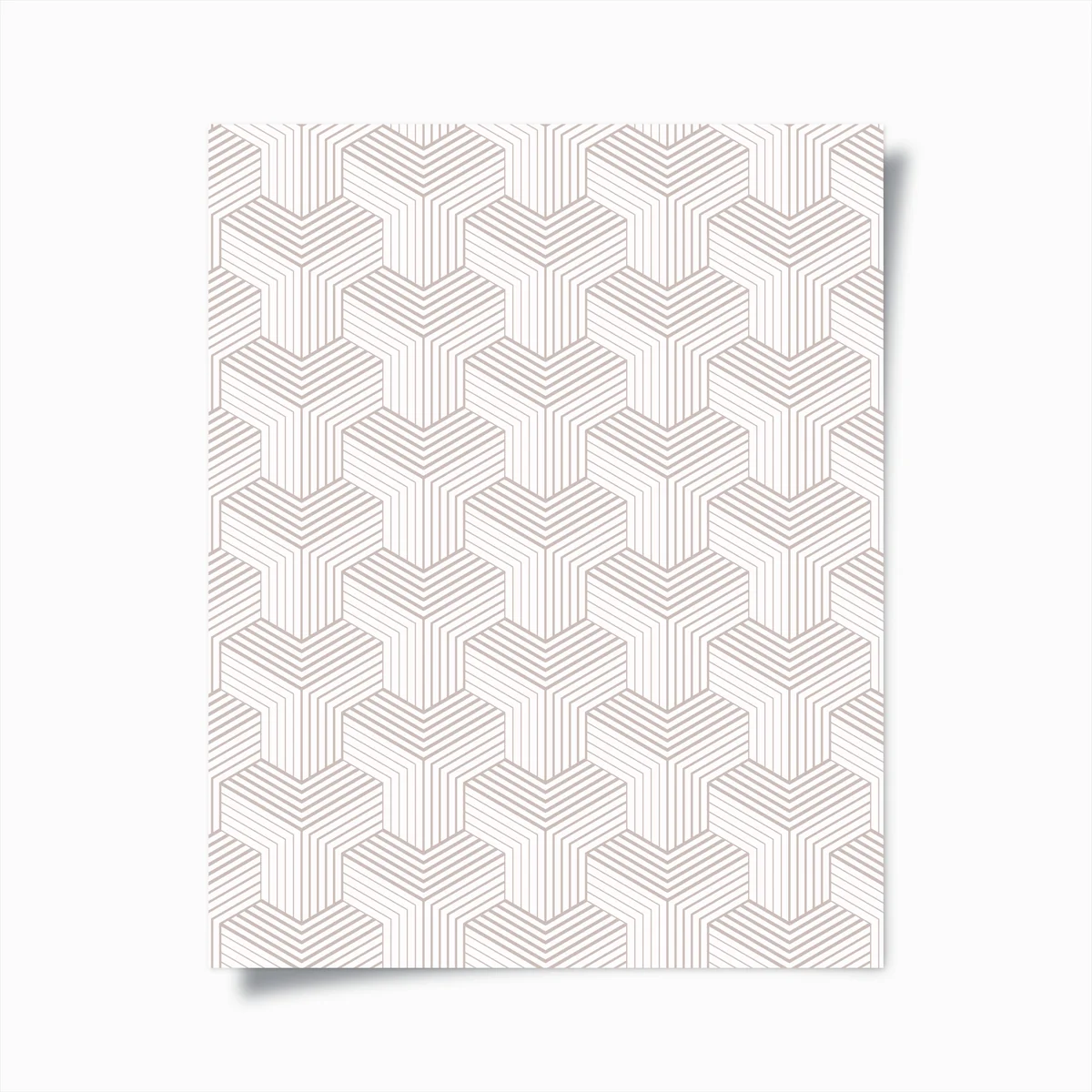 Poster subtiles beige geometrisches muster • Poster bei Wallnifity® Poster subtiles beige geometrisches muster • Poster bei Wallnifity®