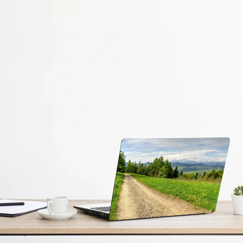 Laptop-Aufkleber Gorce frühlingspfad Laptop-Aufkleber Gorce frühlingspfad