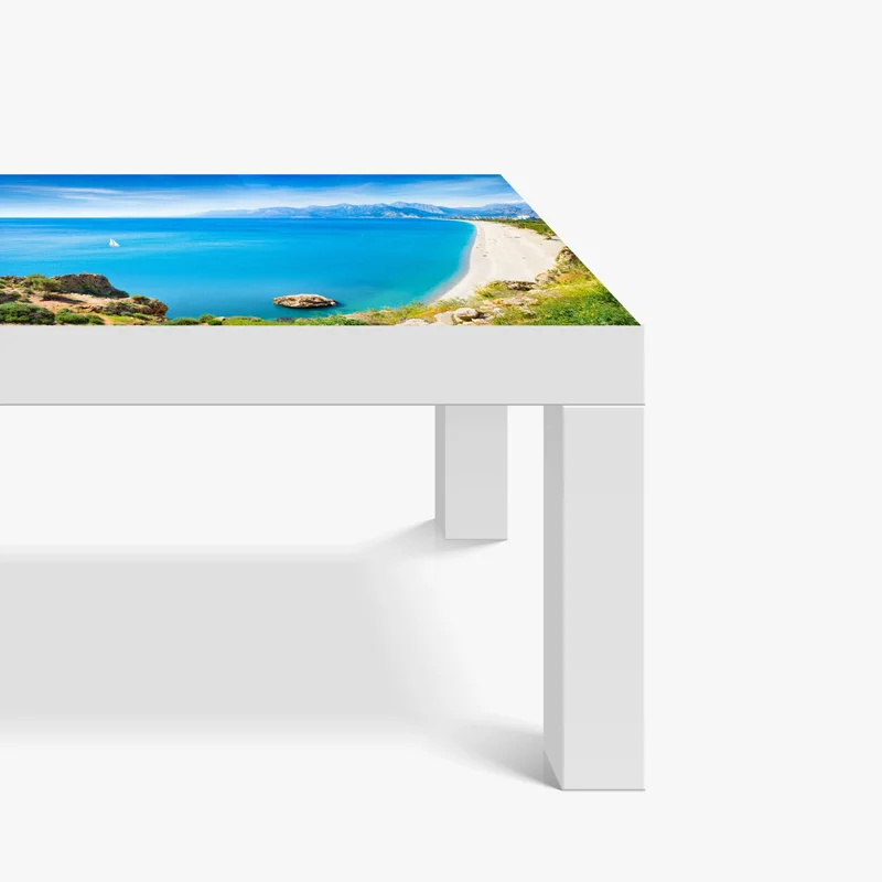 Tischaufkleber und Schreibtischaufkleber panoramastrand Konyaalti in Antalya