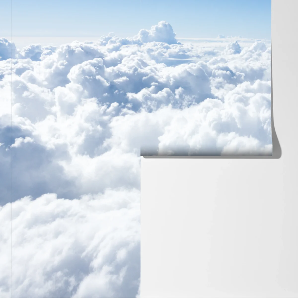 Fototapete ruhige wolkenlandschaft aus der luft Fototapete ruhige wolkenlandschaft aus der luft