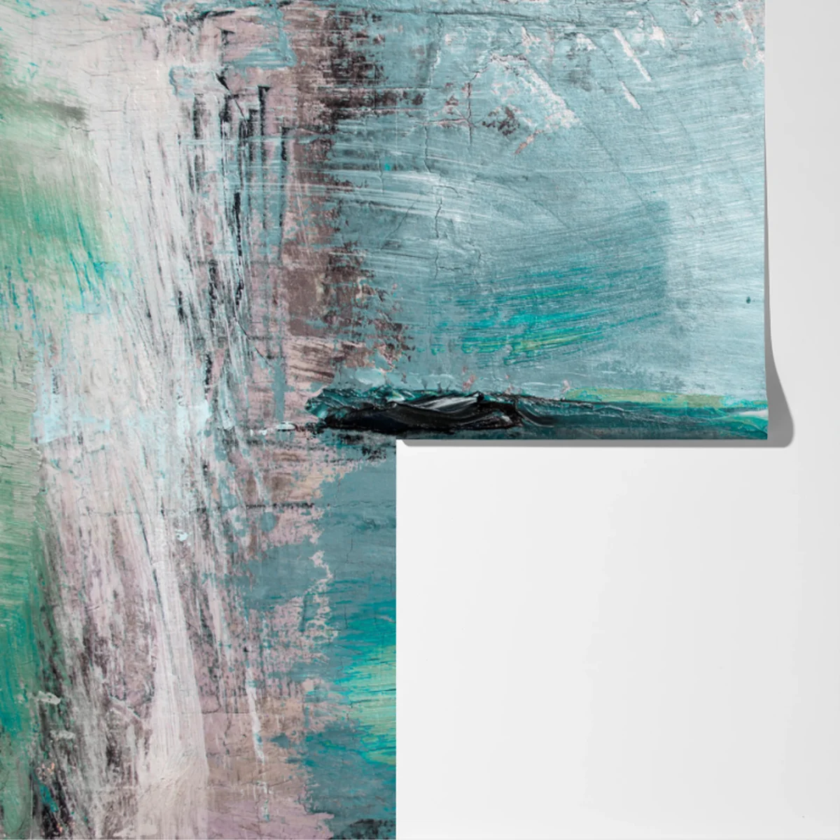 Fototapete ruhige türkise abstrakte meereslandschaft Fototapete ruhige türkise abstrakte meereslandschaft