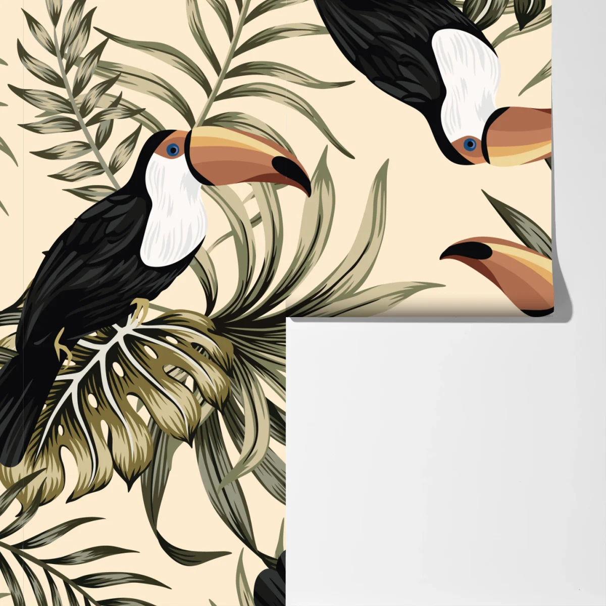 Fototapete tropisches tukanmuster Fototapete tropisches tukanmuster