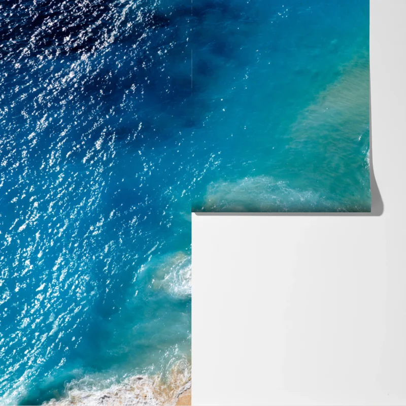 Fototapete luftaufnahme türkisfarbener strand Fototapete luftaufnahme türkisfarbener strand