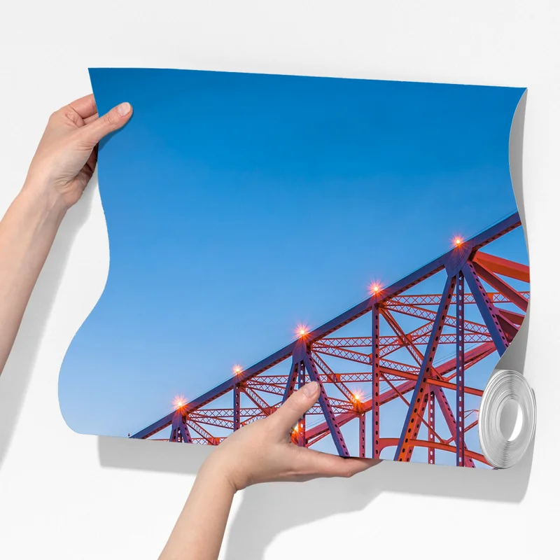 Fototapeta most Crescent City Connection o zachodzie słońca, New Orleans Fototapeta most Crescent City Connection o zachodzie słońca, New Orleans