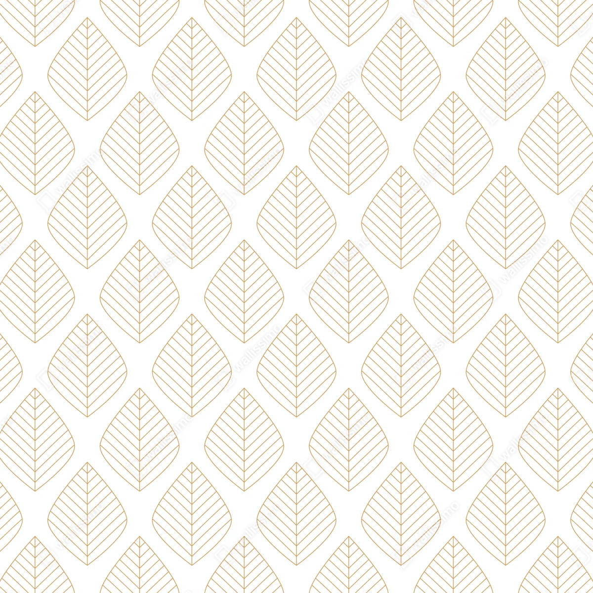 Leinwandbild elegantes goldenes geometrisches blattmuster Leinwandbild elegantes goldenes geometrisches blattmuster