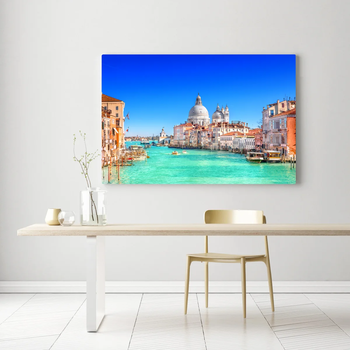 Leinwandbild Venedig großer kanal panorama Leinwandbild Venedig großer kanal panorama