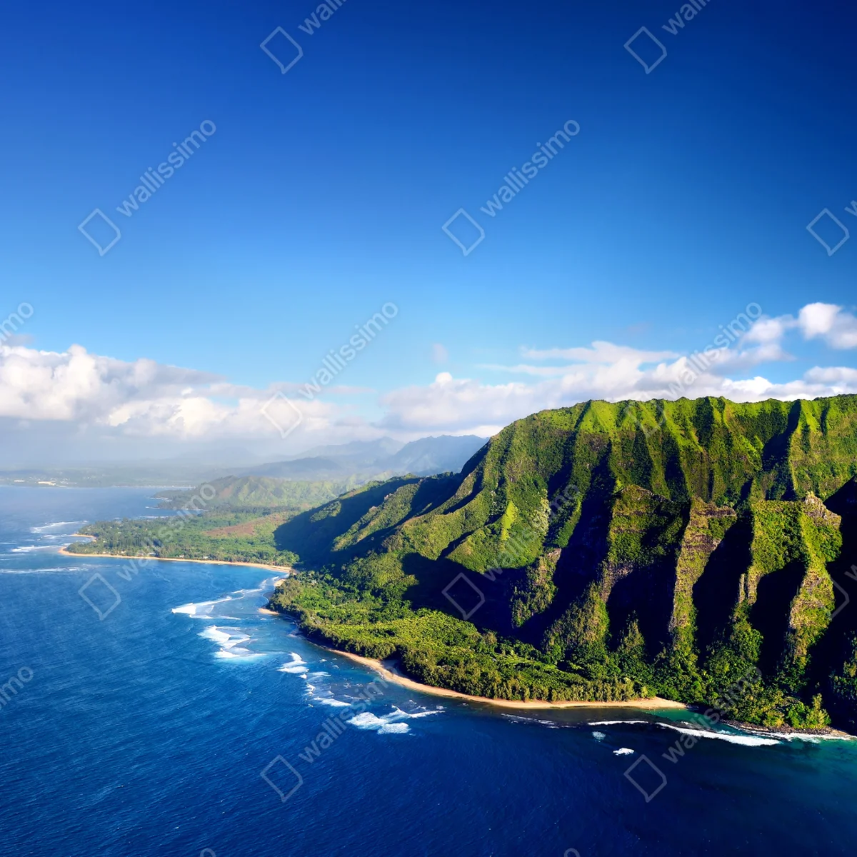 Fototapeta majestatyczne klify nad turkusowym oceanem Fototapeta majestatyczne klify nad turkusowym oceanem