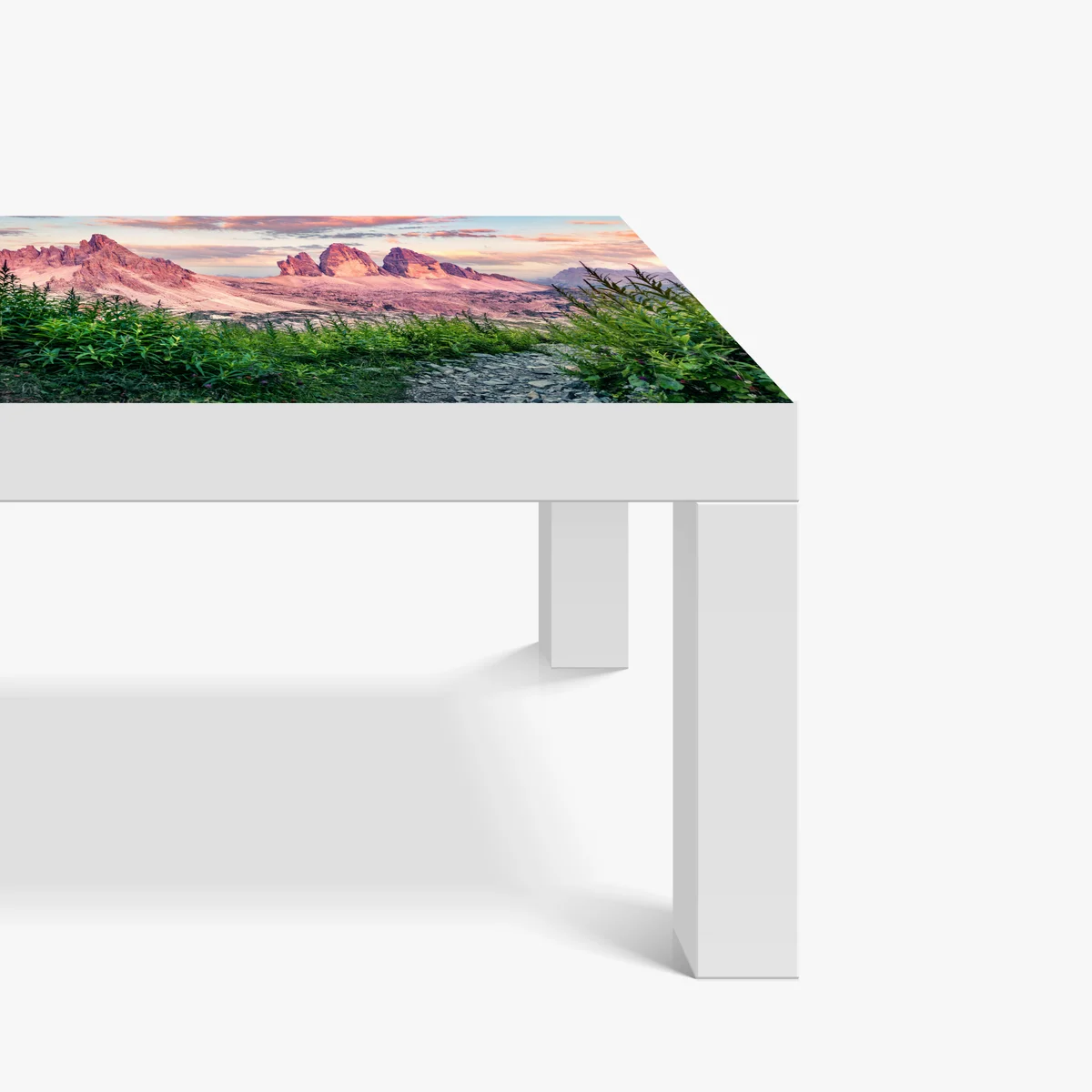 Tischaufkleber und Schreibtischaufkleber sonnenuntergang bei Tre Cime di Lavaredo Tischaufkleber und Schreibtischaufkleber sonnenuntergang bei Tre Cime di Lavaredo