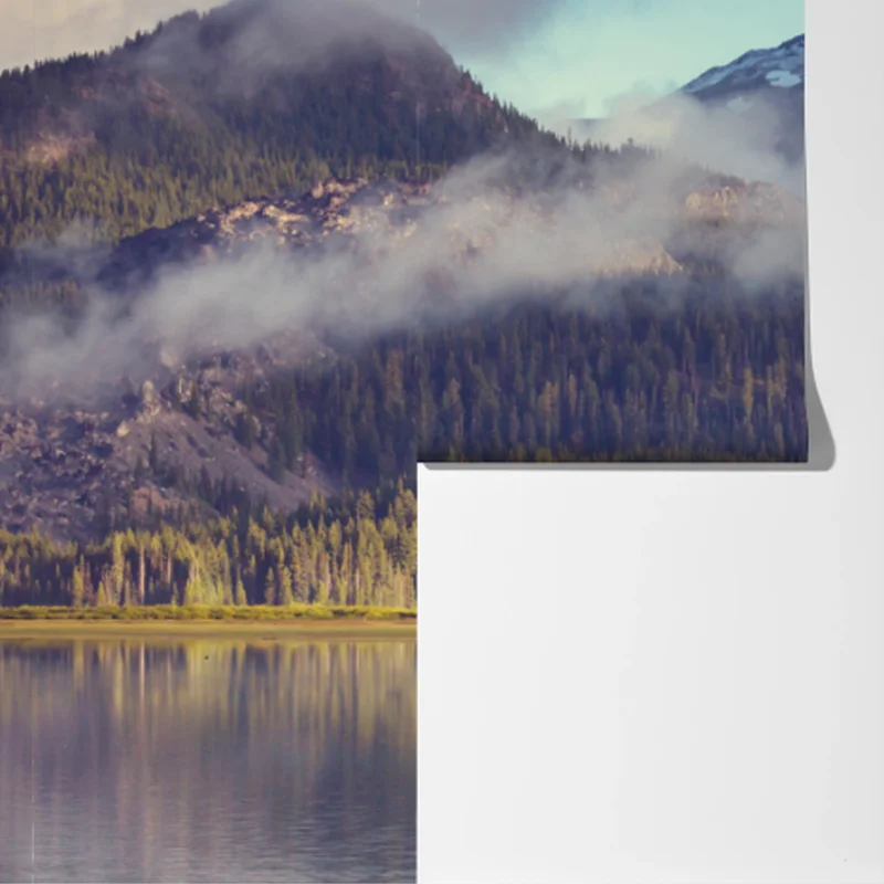 Fototapeta spokojne górskie jezioro w Oregonie Fototapeta spokojne górskie jezioro w Oregonie