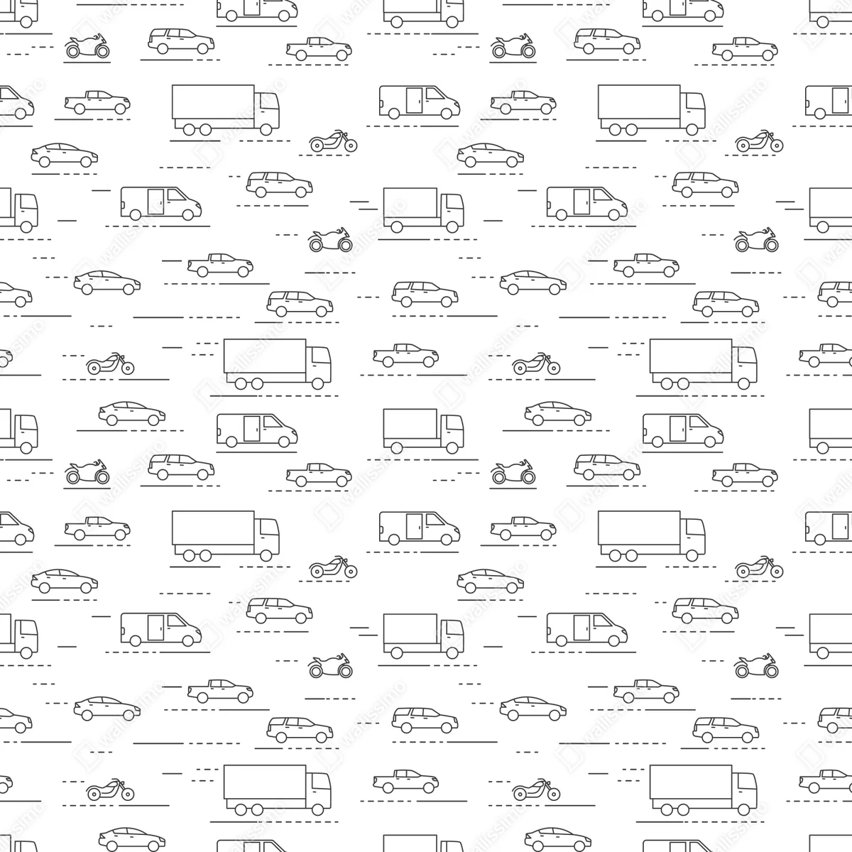 Schrankaufkleber monochromes fahrzeugmuster Schrankaufkleber monochromes fahrzeugmuster