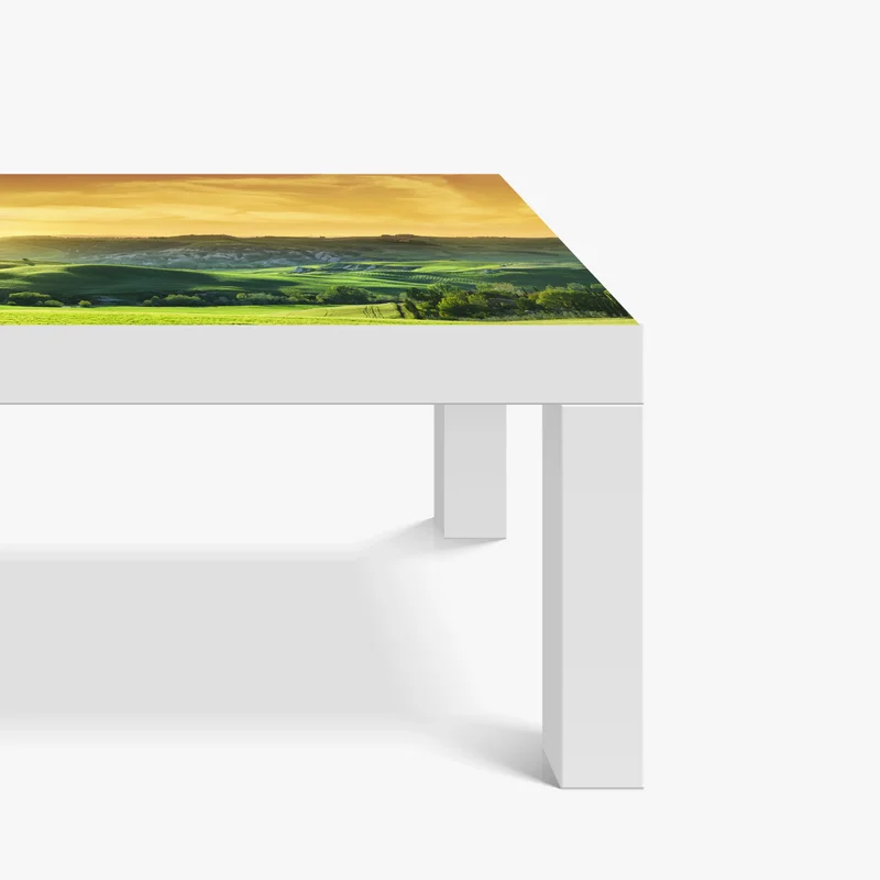 Tischaufkleber und Schreibtischaufkleber Toskana hügel im sonnenuntergang Tischaufkleber und Schreibtischaufkleber Toskana hügel im sonnenuntergang