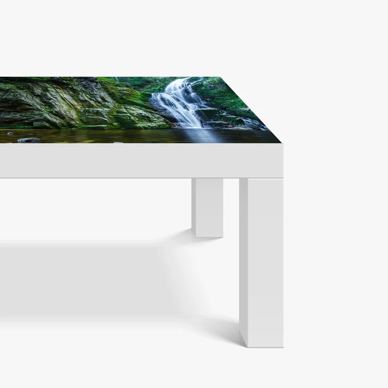 Tischaufkleber und Schreibtischaufkleber wasserfall Kamienczyk im Karkonosze Tischaufkleber und Schreibtischaufkleber wasserfall Kamienczyk im Karkonosze