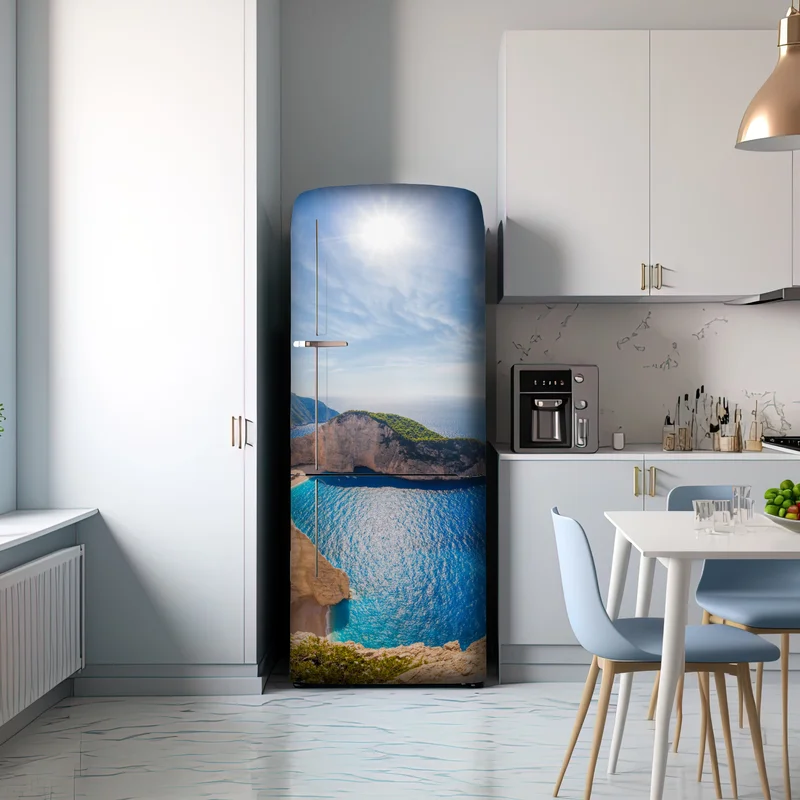 Kühlschrankaufkleber sonnenklippen am Navagio strand, Zakynthos