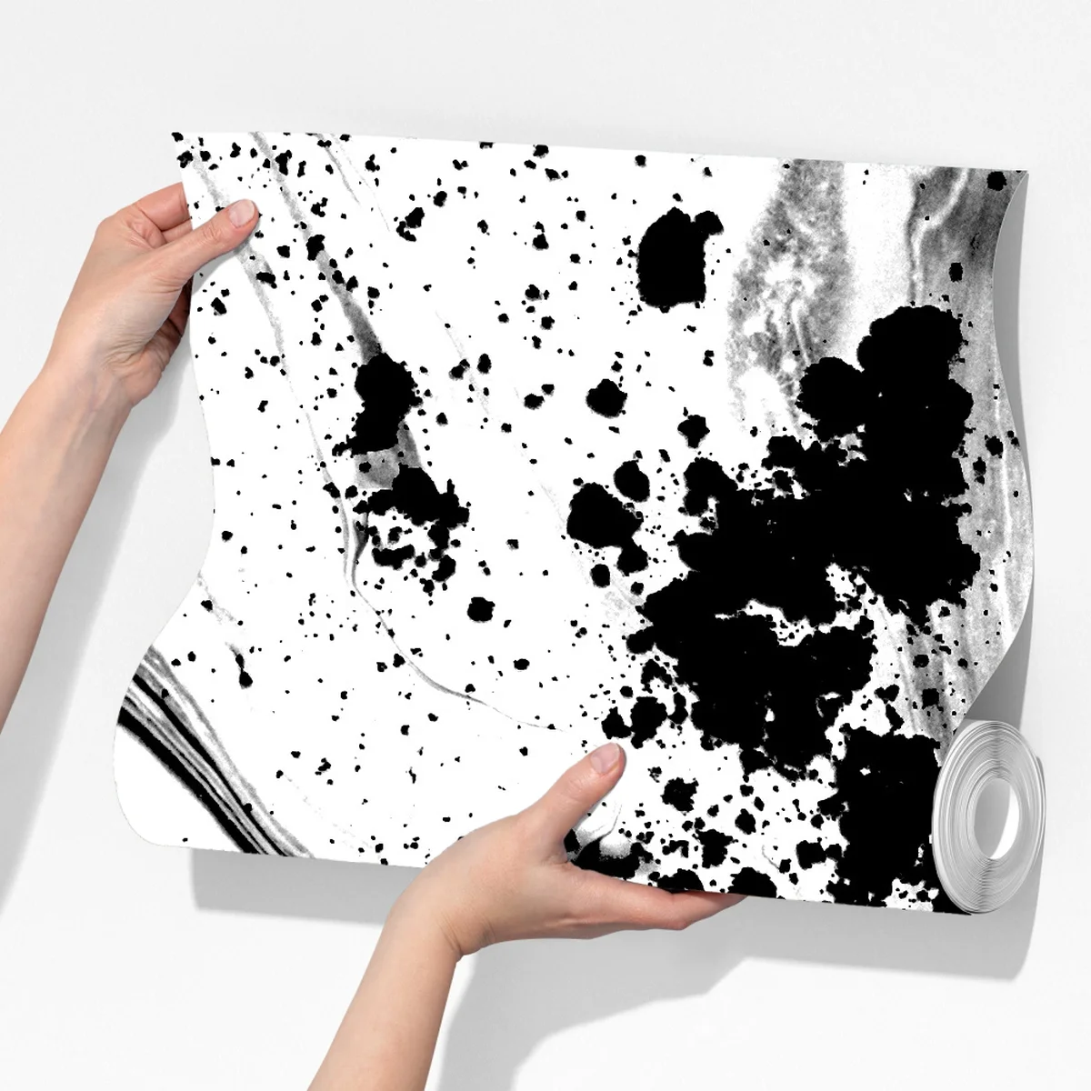 Fototapete monochromes marmormuster abstrakt Fototapete monochromes marmormuster abstrakt