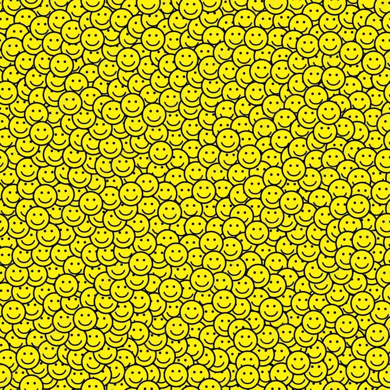 Kühlschrankaufkleber fröhliches smiley muster Kühlschrankaufkleber fröhliches smiley muster